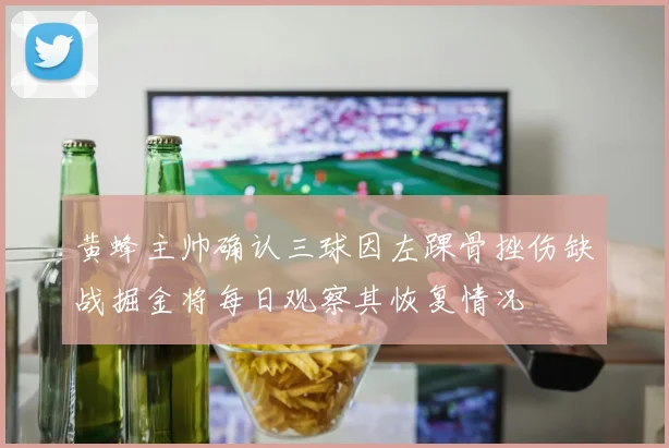 黄蜂主帅确认三球因左踝骨挫伤缺战掘金将每日观察其恢复情况